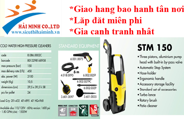 May phun rua Lavor STM 150