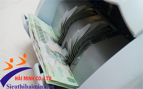 Khe đếm tiền của Máy dếm tiền Xiudun 8000