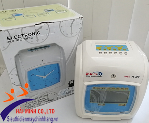 Máy chấm công thẻ giấy mới Máy chấm công thẻ giấy mới